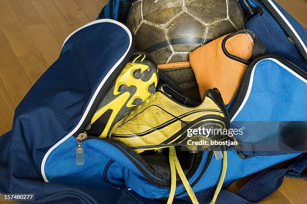 soccer equipment - shin guard stock pictures, royalty-free photos & images