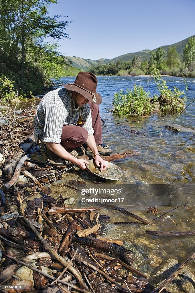 Gold Miner American River Vertical