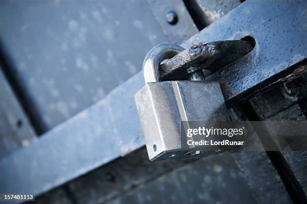 heavy security - padlock stock pictures, royalty-free photos & images