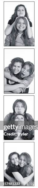 teen composite - passfoto stock-fotos und bilder