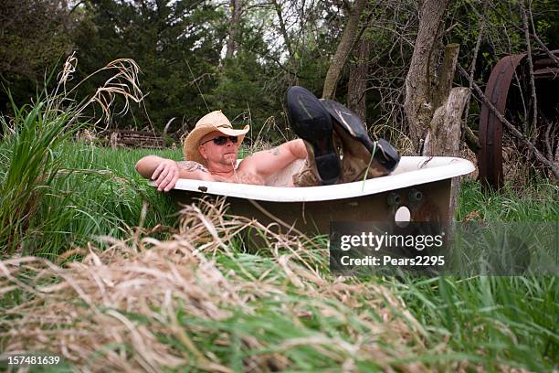 bath time series - hillbilly bildbanksfoton och bilder