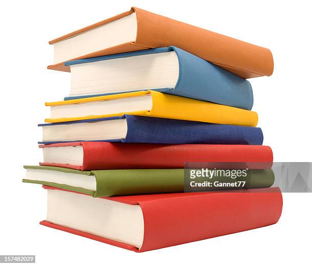 stack of books - boek stockfoto's en -beelden
