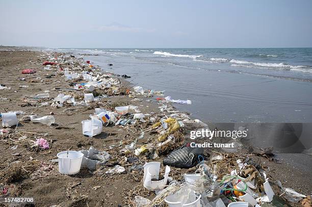 environmental pollution - plastic pollution stock pictures, royalty-free photos & images