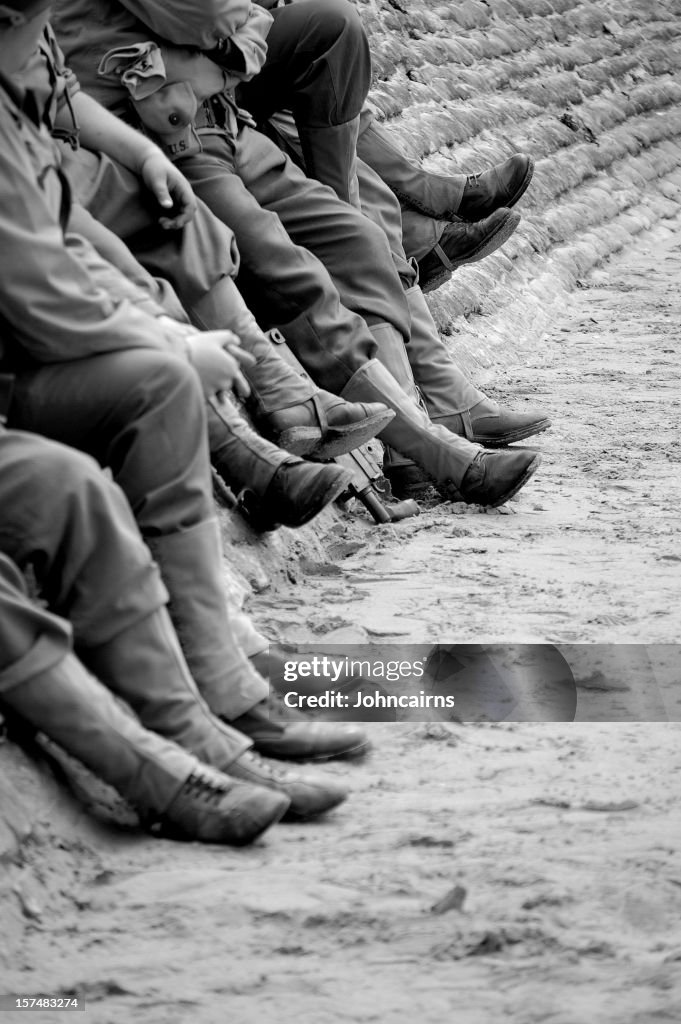 Omaha Beach soldiers.