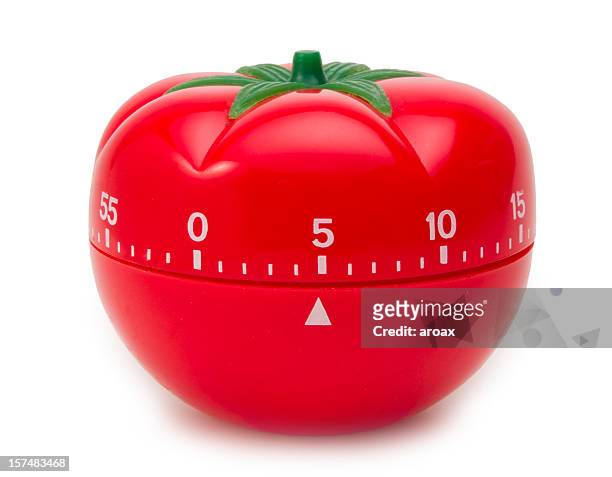 tomaten-stoppuhr uhr - timing stock-fotos und bilder
