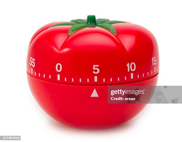 tomato timer clock - 計時器 個照片及圖片檔