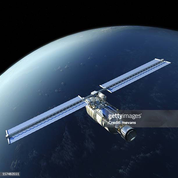 satellite - space station 個照片及圖片檔