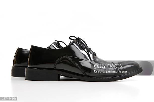 black dress shoes series - black shoe 個照片及圖片檔