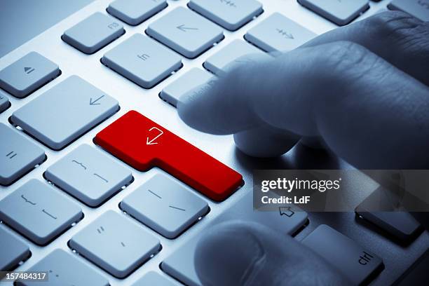 Hitting Enter Key Photos and Premium High Res Pictures - Getty Images