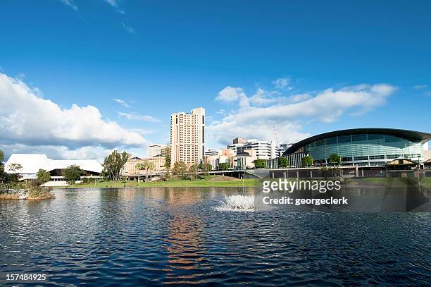 adelaide waterfront - adelaide stock pictures, royalty-free photos & images