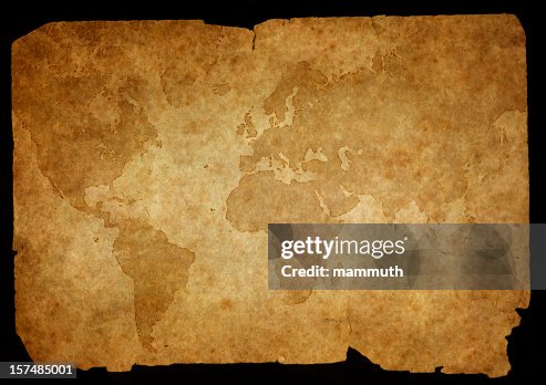 Map Rip Off Placements Damaged Old Map High-Res Vector Graphic - Getty Images