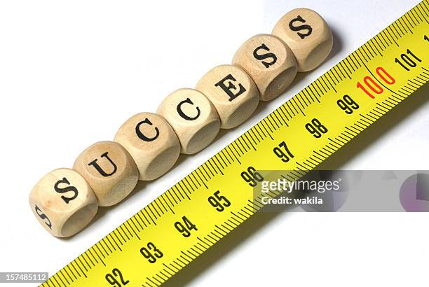 measure your success - gauging - length stock pictures, royalty-free photos & images