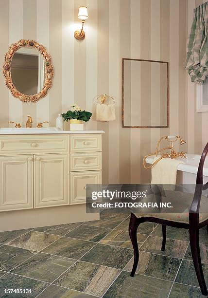 modern bathroom - powder room stock pictures, royalty-free photos & images