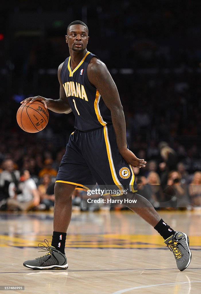 Indiana Pacers v Los Angeles Lakers
