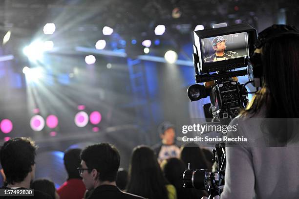 General atmosphere at Austin Mahone On New.Music.Live at MuchMusic Headquarters on December 3, 2012 in Toronto, Canada.