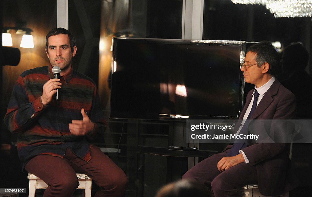 Jeffrey Deitch, With Jim Drain, Gives A Talk To Soho Beach House Members