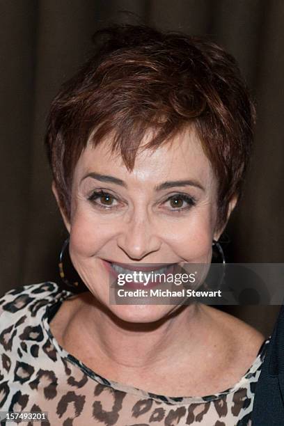 Actress Annie Potts attends the after party for the 25th anniversary celebrity stage reading of "Steel Magnolias" at Veranda on December 3, 2012 in...