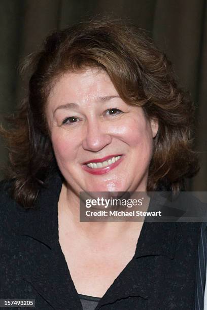 Actress Margo Martindale attends the after party for the 25th anniversary celebrity stage reading of "Steel Magnolias" at Veranda on December 3, 2012...