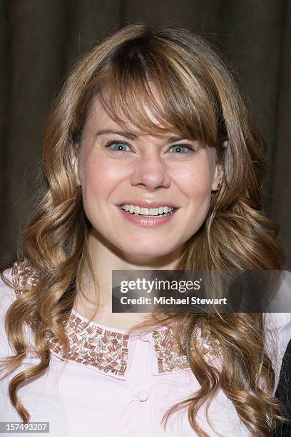 Actress Celia Keenan-Bolger attends the after party for the 25th anniversary celebrity stage reading of "Steel Magnolias" at Veranda on December 3,...