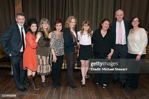 Producer David Youse, actress Sarah Stiles, director Judith Ivey, actress Annie Potts, actress Jan Maxwell, actress Celia Keenan-Bolger, actress...