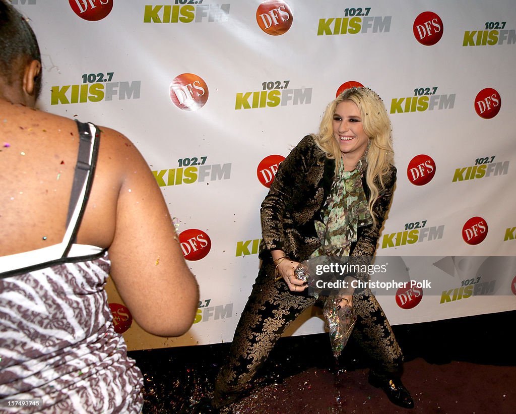 KIIS FM's 2012 Jingle Ball - Night 2 - Backstage