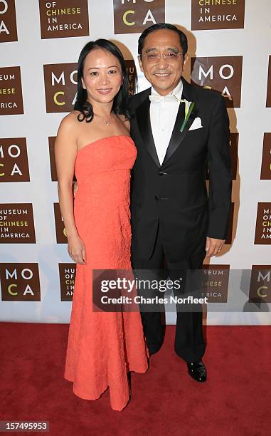 President and CEO Novel Holdings Group Silas Chou attends the Museum of Chinese in America's Annual Legacy awards dinner at Cipriani Wall Street on...