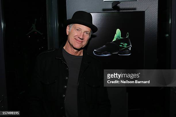 Tinker Hatfield attends the Dare To Fly AJXX8 event at PH-D Rooftop Lounge at Dream Downtown on December 3, 2012 in New York City.
