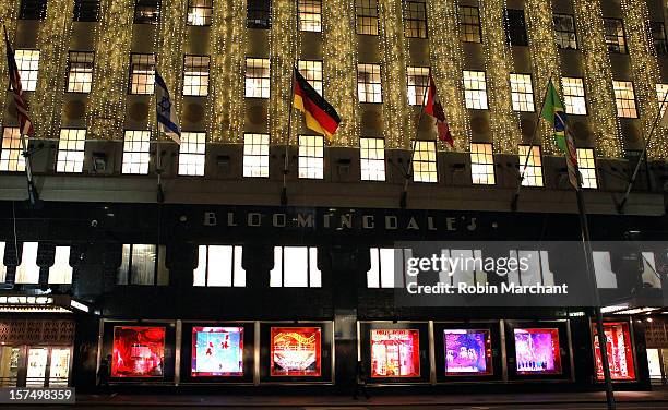 Exterior view of Bloomingdale's 59th Street on December 3, 2012 in New York City.