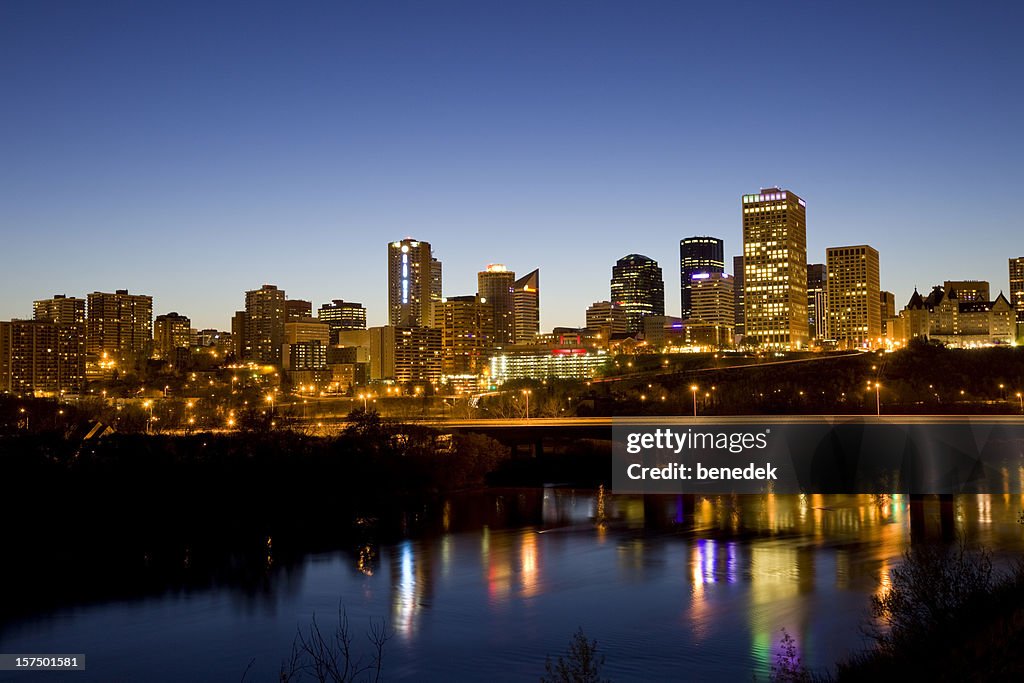 Horizonte urbano de Edmonton