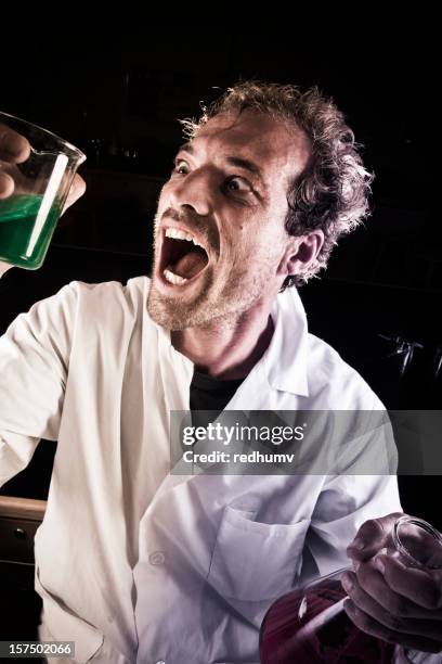 mad scientist - evil doctor stock pictures, royalty-free photos & images