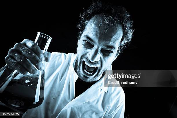 mad scientist - evil doctor stock pictures, royalty-free photos & images