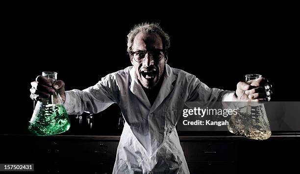 mad scientist - mad scientist stock pictures, royalty-free photos & images