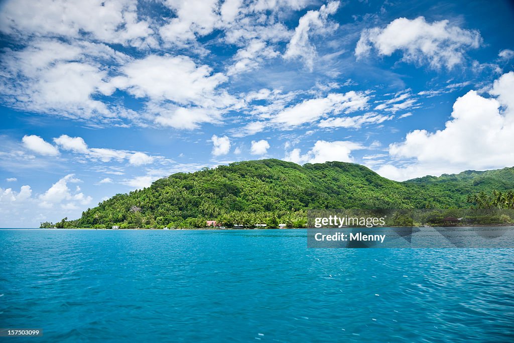 Isola tropicale nel Sud Pacifico