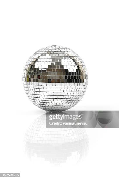 disco ball - evening ball stock pictures, royalty-free photos & images