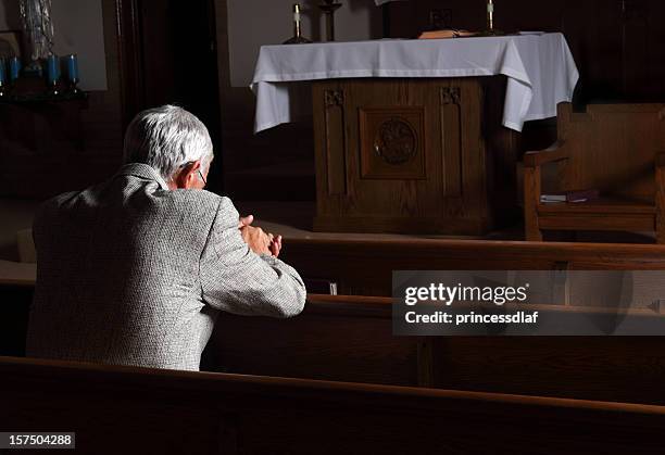 praying - prayer solitude stock pictures, royalty-free photos & images