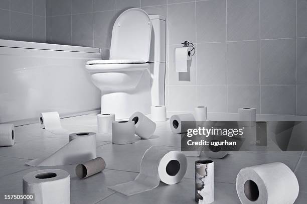 toilet paper - diarrhea stock pictures, royalty-free photos & images