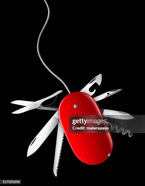 multifunctional mouse - swiss knife stock pictures, royalty-free photos & images