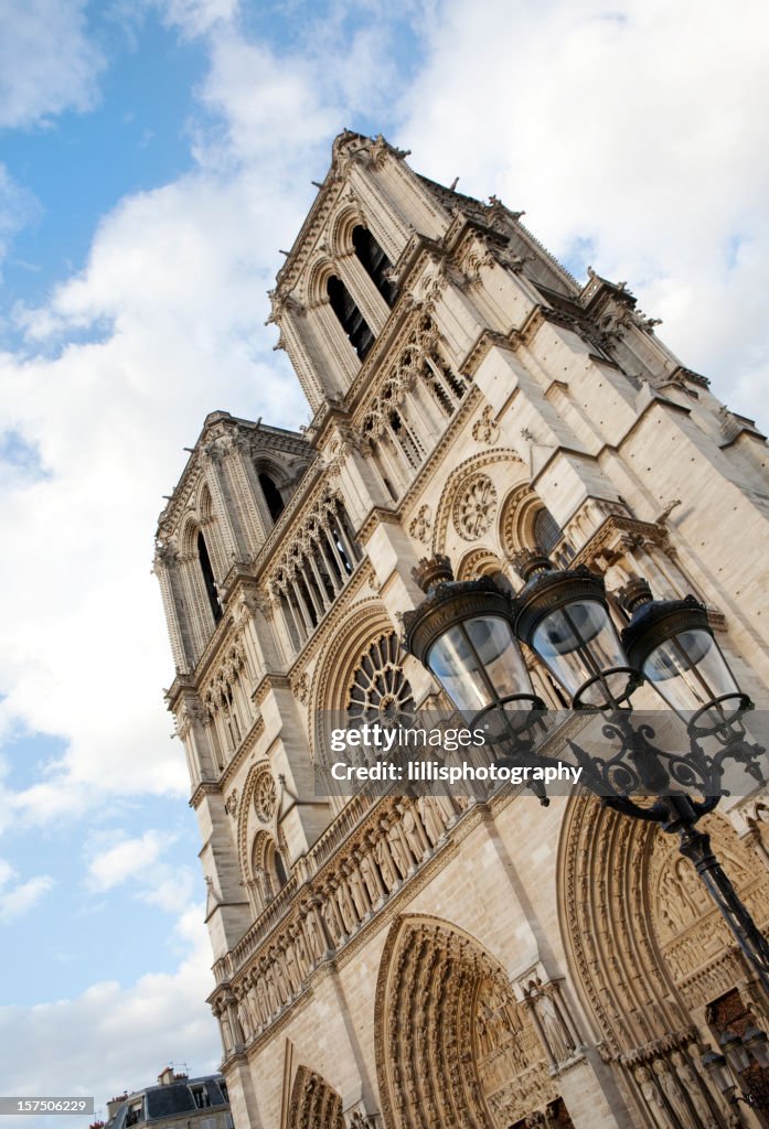 Cathédrale Notre-Dame à Paris, en France