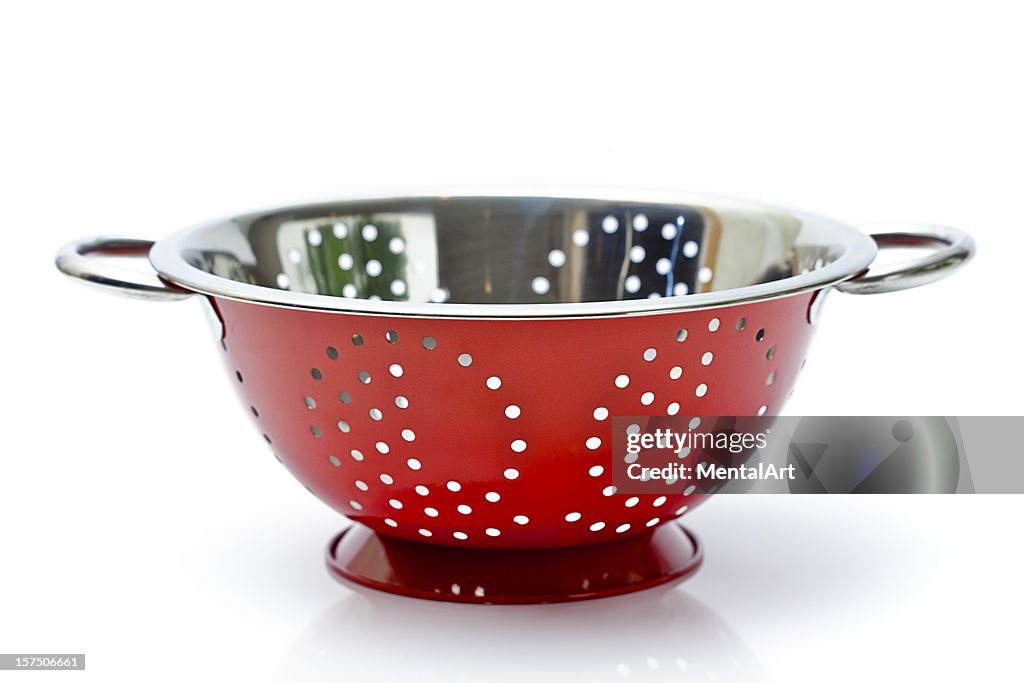 Red Colander