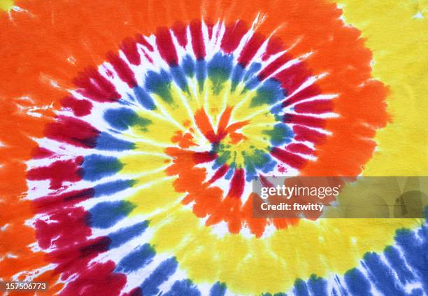 tie dye swirl - tie dye stock pictures, royalty-free photos & images