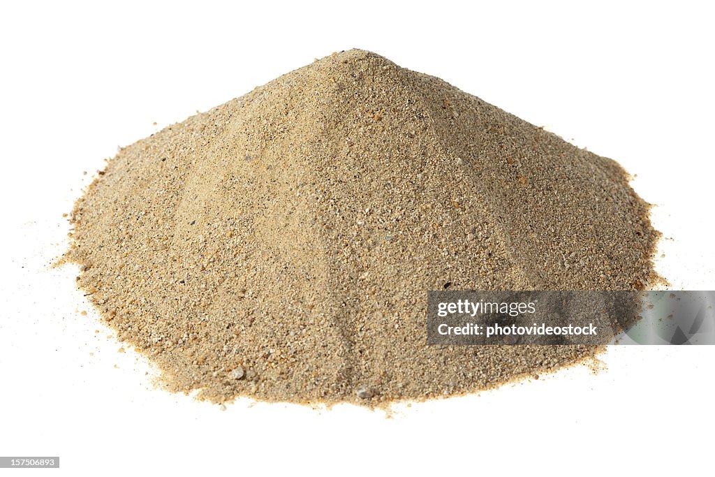 Stack of sand