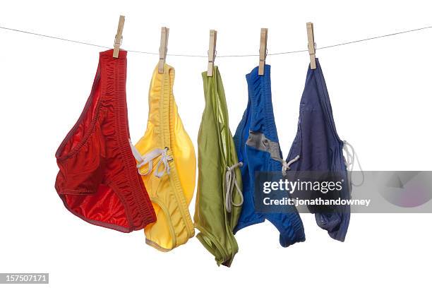 colorful briefs - speedo stockfoto's en -beelden