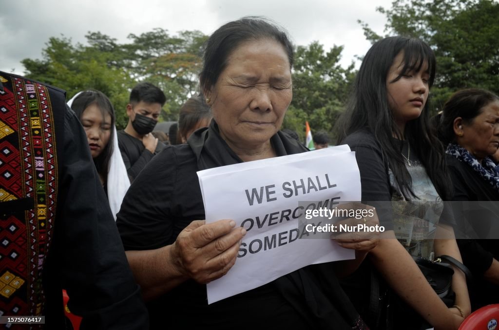 Manipur Violence Protest In Bangalore