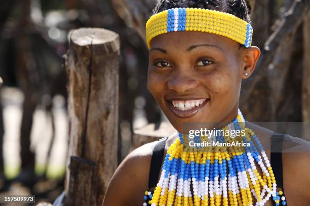 rural tribal zulu woman - zulu tribe stock pictures, royalty-free photos & images