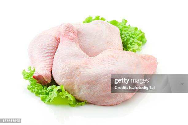 whole chicken legs - chicken leg stock pictures, royalty-free photos & images