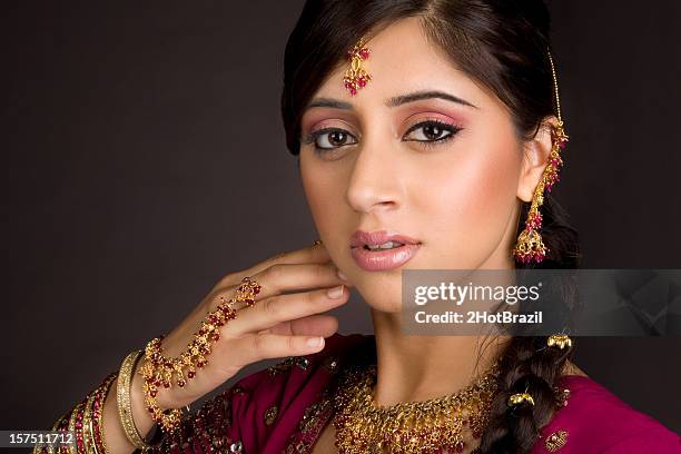 indian bride - 2hotbrazil bildbanksfoton och bilder