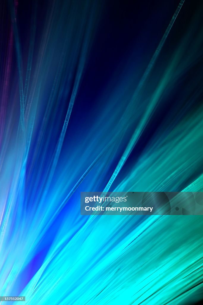 Blue Streak Abstract Background