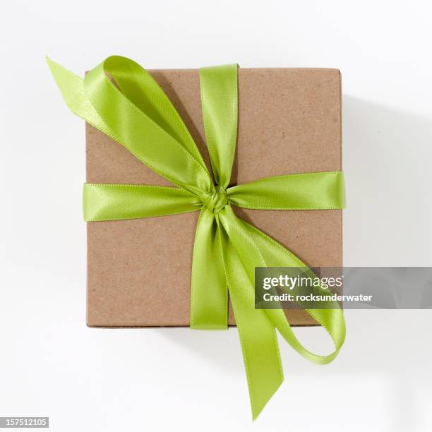 scatola regalo - confezione regalo foto e immagini stock