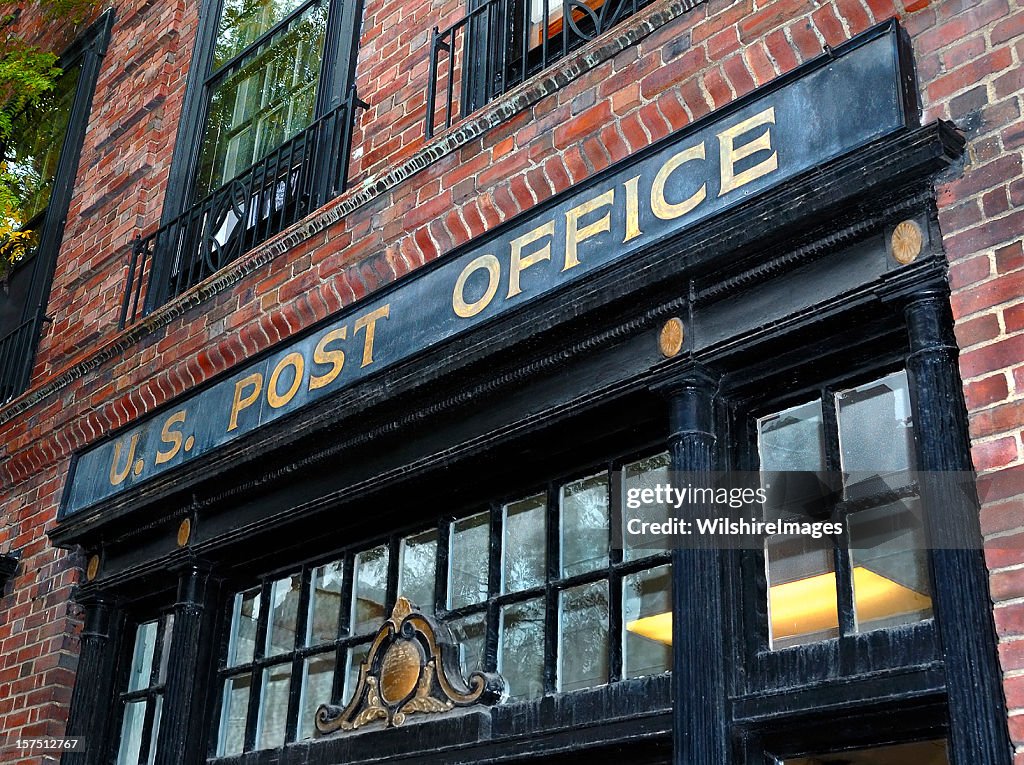 Beacon Hill Post Office on Charles Street, Boston