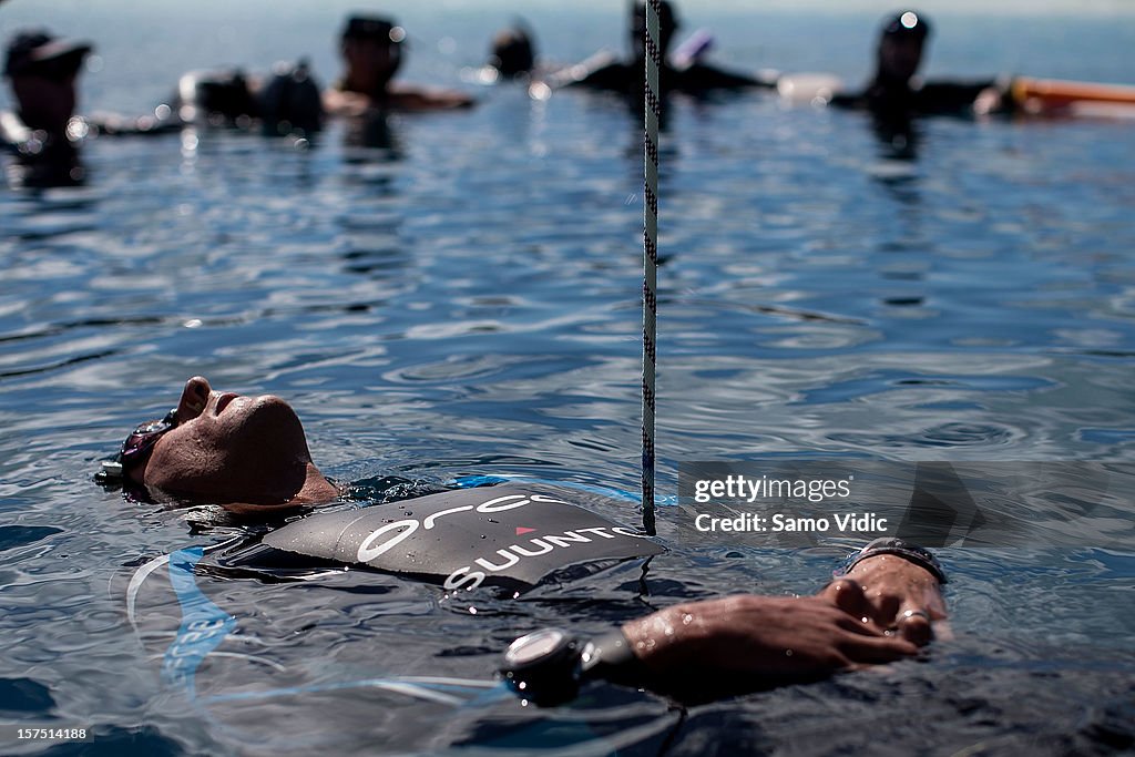 Suunto Vertical Blue World Record Constant Weight Free Diving World Record Attempt